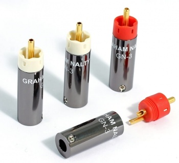 Black Rhodium GN Legacy GN-3 Gold RCA Connector
